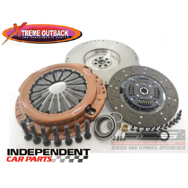 XTREME OUTBACK H/DUTY CLUTCH KIT inc SMF suits NISSAN PATROL ZD30DDTi 3.0L TURBO DIESEL  